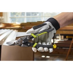 Jeu de 3 cisailles aviation - RYOBI - Universelle, passe-franc droite, passe-...