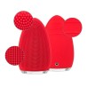 Brosse nettoyante pour le visage Silk'n BRIGHT rouge - Rechargeable - hypoall...