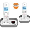 Téléphone fixe sans fil - ALCATEL - F860 voice duo grey - Blocage d'appels in...