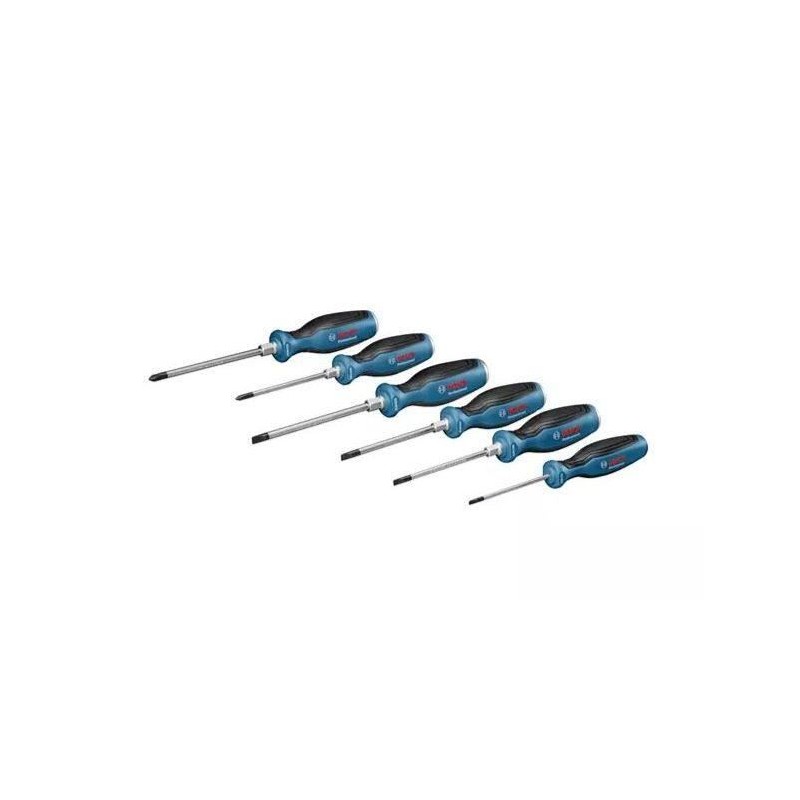 Bosch Professional - Set de 6 tournevis plat
