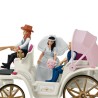 Figurine La caleche des mariés, des 5 ans, schleich 42641 HORSE CLUB,