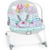 BRIGHT STARTS Transat bébé évolutif Arc-en-Ciel, rose, Vibrations apaisantes,...