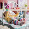 BRIGHT STARTS Transat bébé évolutif Arc-en-Ciel, rose, Vibrations apaisantes,...