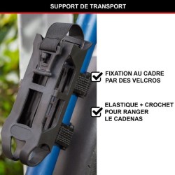 Antivol Vélo a Code - MASTER LOCK - 8336EURDPRO - Acier Trempé, Combinaison P...