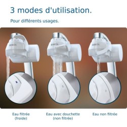 Systeme filtration a eau BRITA - ON TAP - Jusqu'a 4 mois d'eau filtrée - 3 mo...