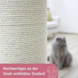 KERBL - Poteau griffoir tronc Opal Ultra 80 cm Gris