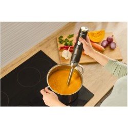 Mixeur plongeant 6 en 1 - SENCOR - SHB 6442BK - 1200 W - Technologie TITANIUM...