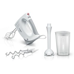 Batteur et mixeur plongeant - BOSCH - MFQ3540 - 450W - 5 vitesses - 2 fouets ...