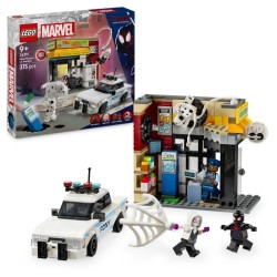 LEGO Marvel 76311 Spider-Verse : Miles Morales contre La Tache - Jeu pour gar...
