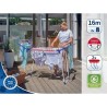 Étendoir a linge Leifheit Pegasus 160 Solid Slim 81620, séchoir a linge compa...