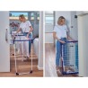Étendoir a linge Leifheit Pegasus 160 Solid Slim 81620, séchoir a linge compa...