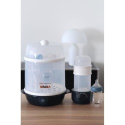 BÉABA - Chauffe Biberon/Petits Pots - Stérilisateur Biberon - Chauffe Lait Ma...