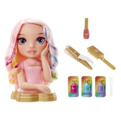 Rainbow High - Tete a coiffer Bella - 33cm - Colore ongles et cheveux