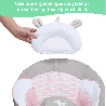 INGENUITY Transat pour bébé - Flora - Arche avec jouets d'éveil amovible, 8 M...