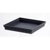 Pot de fleurs Carré XXL 43 cm - EDA - Toscane - 98 L - 43,3 x 43,3 x H. 80 cm...