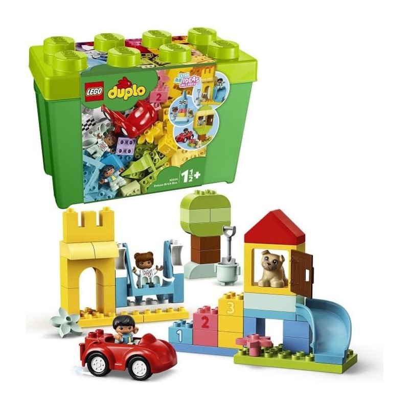 LEGO 10914 DUPLO La boîte de briques deluxe, Jeu de Construction avec Rangeme...