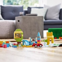 LEGO 10914 DUPLO La boîte de briques deluxe, Jeu de Construction avec Rangeme...