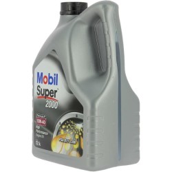 Huile moteur 10W-40 Synthétique - MOBIL - Super 2000 X1 - Formula-P  -bidon 5...