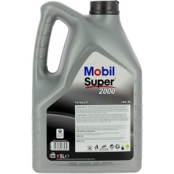 Huile moteur 10W-40 Synthétique - MOBIL - Super 2000 X1 - Formula-P  -bidon 5...