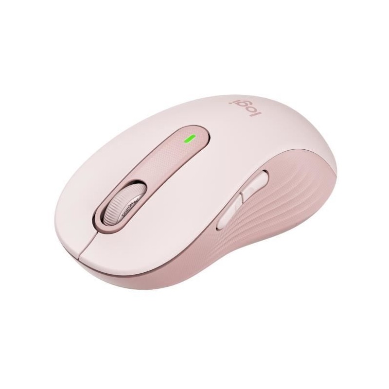 Souris - Sans fil - Logitech - Signature M650 L - Rose - Droitier