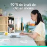 Souris - Sans fil - Logitech - Signature M650 L - Rose - Droitier