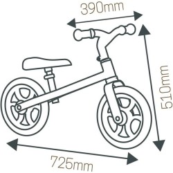 Draisienne - SMOBY - First Bike - Ultra légere - Réglable - Mixte