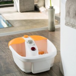 Medisana Bain de Pieds avec Massage de la Zone Réflexe des Pieds, Bain de Pie...