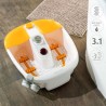 Medisana Bain de Pieds avec Massage de la Zone Réflexe des Pieds, Bain de Pie...