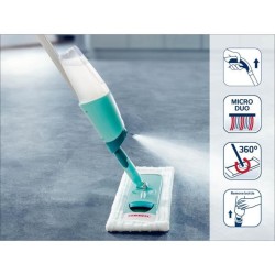 Balai pulvérisateur Leifheit Easy Spray XL 56690, lave sol articulé a 360° av...