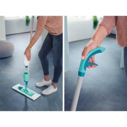 Balai pulvérisateur Leifheit Easy Spray XL 56690, lave sol articulé a 360° av...