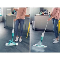 Balai pulvérisateur Leifheit Easy Spray XL 56690, lave sol articulé a 360° av...