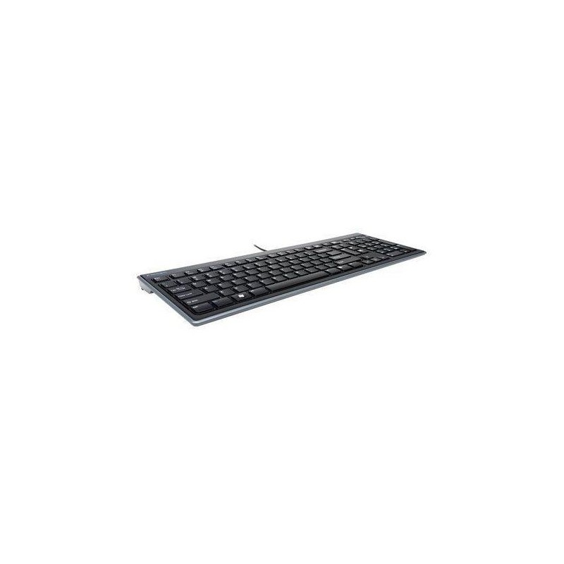 Kensington, clavier filaire Ultra Plat, Advance Fit, AZERTY, Noir