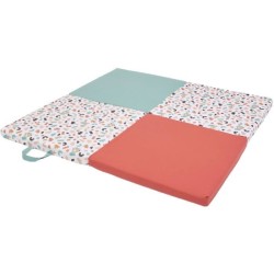 Tapis d'éveil Malin - TINEO - Tapis évolutif multifonction 3-en-1 - 120 x 120...
