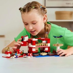LEGO Minecraft 21270 La maison des Champimeuhs - Jeu de construction pour enf...