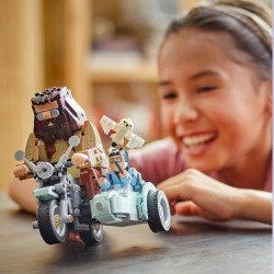 LEGO Harry Potter 76443 La balade en moto de Hagrid et Harry - Jeu de constru...