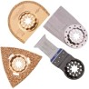 Set Accessoires pour carrelage - METABO - Multitool MT18 - 4 pieces - Starloc...