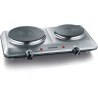 Plaque de cuisson posable SEVERIN - K1014 - 2 foyers en fonte - 2500W