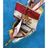 PLAYMOBIL 71418 Chaloupe des pirates, Les pirates, Avec personnages, canons, ...
