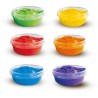 Peinture au doigt 6 couleurs x 45ml - SES CREATIVE - Intensité des