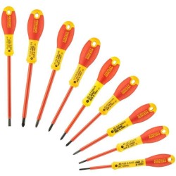 Jeu de 10 Tournevis - STANLEY FATMAX - FMHT62573-0 - Isolés 1000V - Electrici...