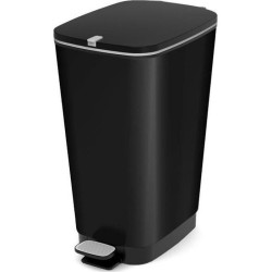 KIS Poubelle a pédale Chic Bin Style - 42.5L - Noir