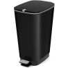 KIS Poubelle a pédale Chic Bin Style - 42.5L - Noir