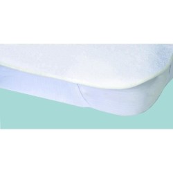 Protege-matelas Alese imperméable Elasretane éponge bouclette 100 % coton 80 ...