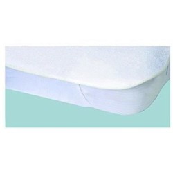 Protege-matelas Alese imperméable Elasretane éponge bouclette 100 % coton 80 ...