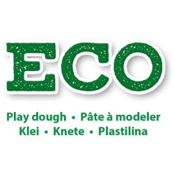 Pâte a modeler écologique SES CREATIVE 24911 - 4x90 g - Multicolore -