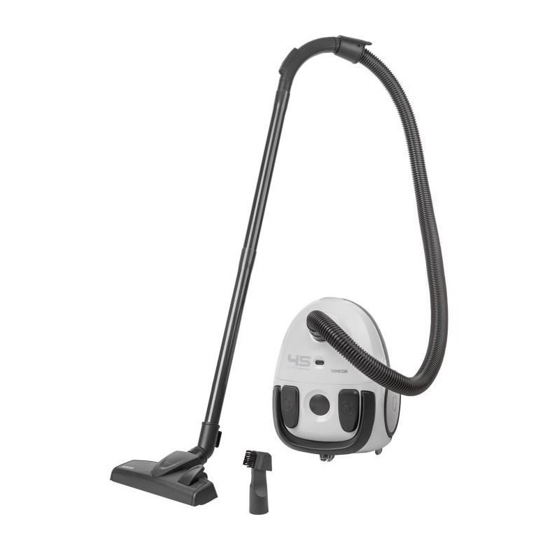 Aspirateur traîneau avec sac - SENCOR - SVC 45WH-EUE3 - Moteur ECO 850 W - 79...
