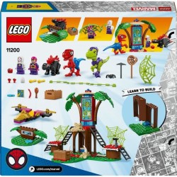 LEGO Marvel 11200 Spidey contre le raptor de Gobby a la cabane dans l'arbre -...