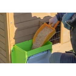 Nourrisseur automatique - KERBL - SmartCoop - 7,5 kg - Volet de protection - ...