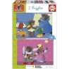 Puzzle - EDUCA - Petit Ours Brun : Ensemble de 2 puzzles de 48 pieces pour en...