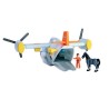 Jouet - SILVERTORN - SLP AVION DE SAUVETAGE - Mixte - Gris - 41 X 19 X 39 cm